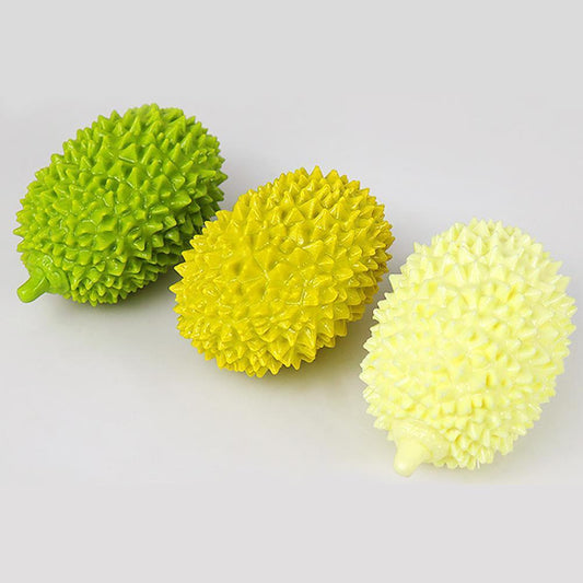 Dog Toys Durian Chew Glue Ball Pet Chewing Toys Dog Tooth Grinding Stick Very Resistant To Biting Teeth Cleaning Balls Puppy Dog Pet Safety Chew Toys Bite - Resistant Puppy Shape Durable Durian - 5 - CJ