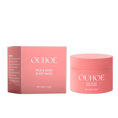 OUHOE Hydrating Sleep Mask Hydrating And Brightening Hydrates Facial Skin Soft And Moisturizing Leave - In Sleep Mask - 5 - CJ