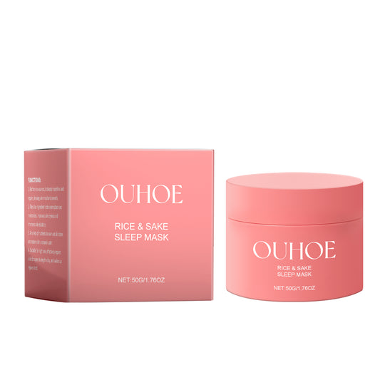 OUHOE Hydrating Sleep Mask Hydrating And Brightening Hydrates Facial Skin Soft And Moisturizing Leave - In Sleep Mask - 5 - CJ