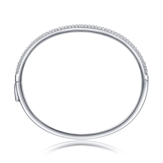1Monologue Luxury Fashion Set Mosan Diamond S925 Silver Bracelet Prohibit TikTok sales - 5 - CJ