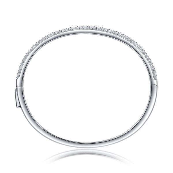 1Monologue Luxury Fashion Set Mosan Diamond S925 Silver Bracelet Prohibit TikTok sales - 5 - CJ