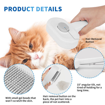 Efficient Universal Pet Hair Removal Comb, Gently Smoothing Out The Tangled Hair Of Your Beloved Pet, Carefully Caring For Every Gentle Touch - 5 - CJ