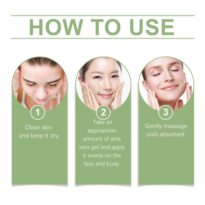 OceAura Moisturizing Aloe Vera Gel Moisturizes And Nourishes Skin After Sun - 5 - CJ