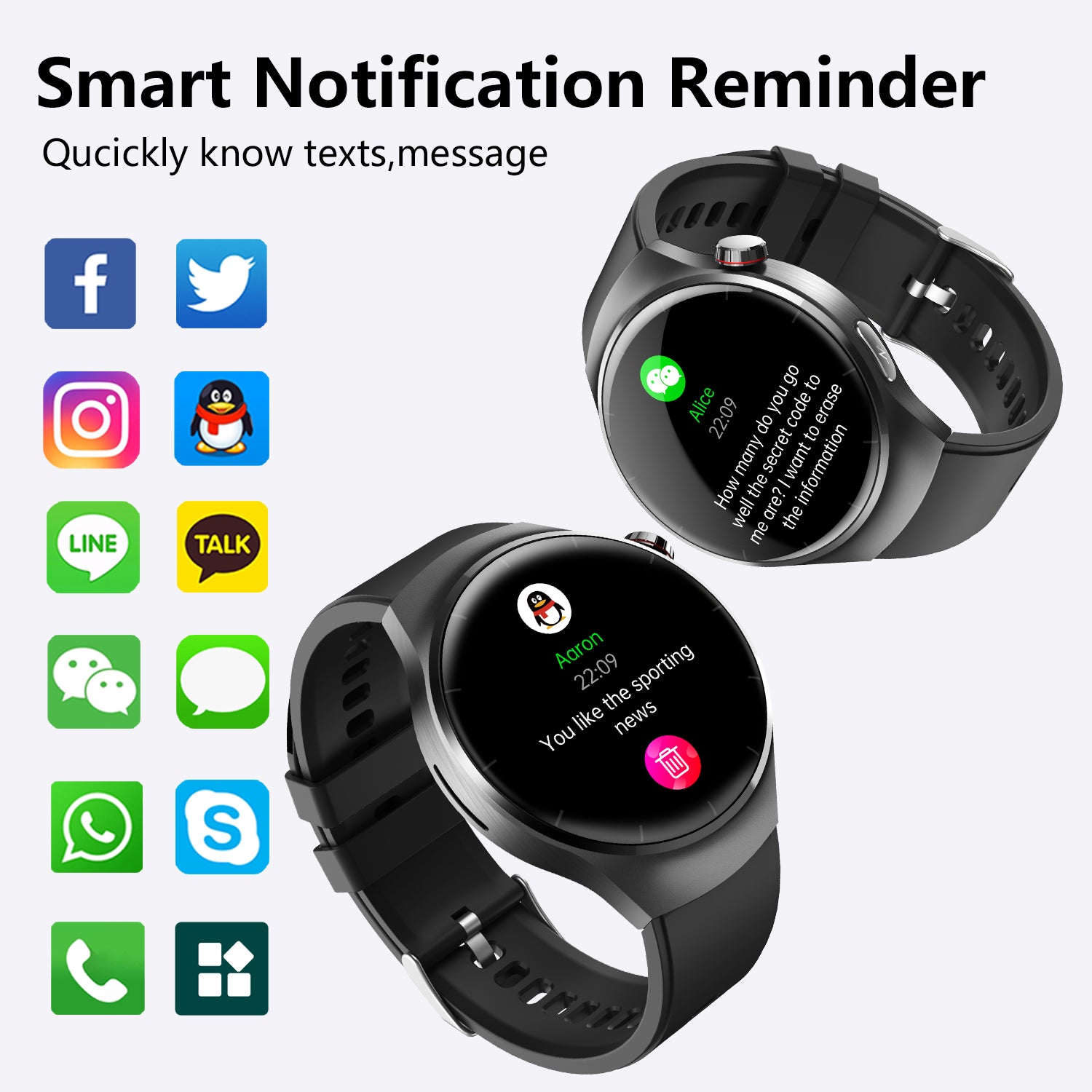 Fashion Smart Watch For Men Women Healthy Mornitoring Ips Screen Fitness Tracker With Bluetooth Call IP67 Waterproof Heart Rate Sleep SpO2 Monitor Pedometer Multiple Sports For Android IOS - 5 - CJ