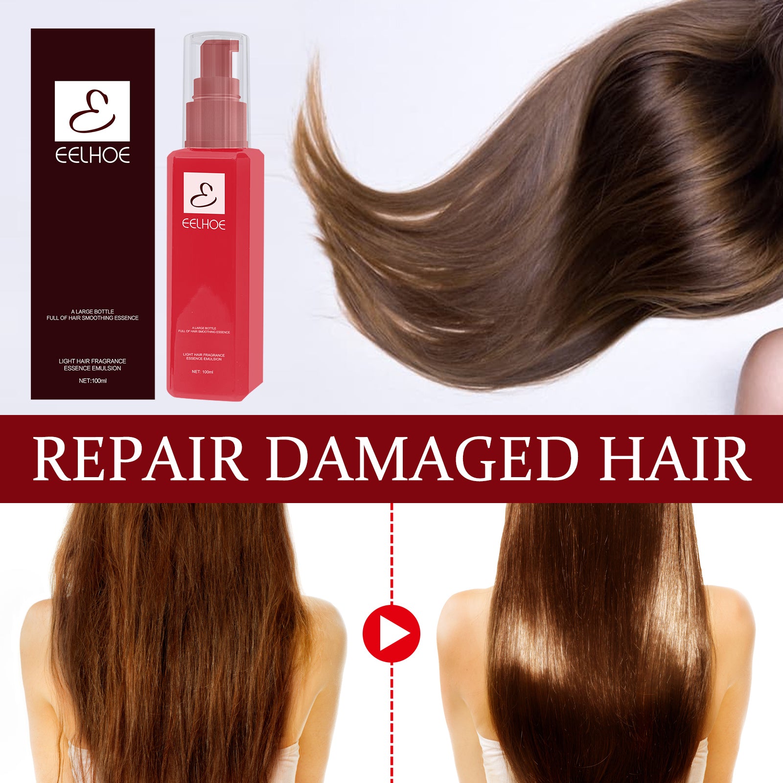EELHOE Conditioning Serum Hair Repairing Moisturizing Fluffy Hair Leave - In Conditioning - 5 - CJ