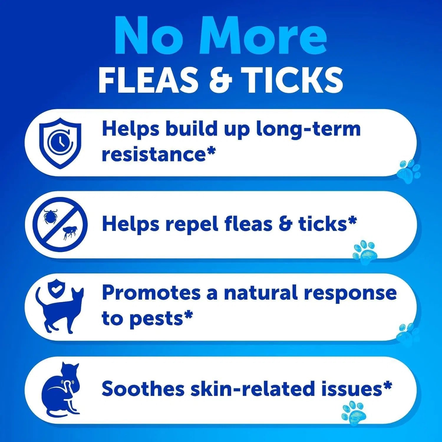 Flea Treatment For Cats Natural Flea And Tick Prevention Supplement For Cats Kittens Chewable Daily Oral Pills With Vitamins 135 Soft Chews Skin & Coat Dental Treats Digestion - 5 - CJ