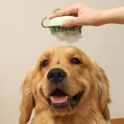 Soft Silicone Pets Hair Remover Comb Handheld Bath Shower Hair Shampoo Massage Brush For Dogs Cats Cleaning Tools Pet Products - 0 - CJ