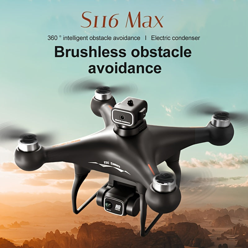 S116 MAX Drone With 4K Dual Camera, 360 Obstacle Avoidance, Brushless Motors, Optical Flow Positioning, WiFi FPV - 5 - CJ
