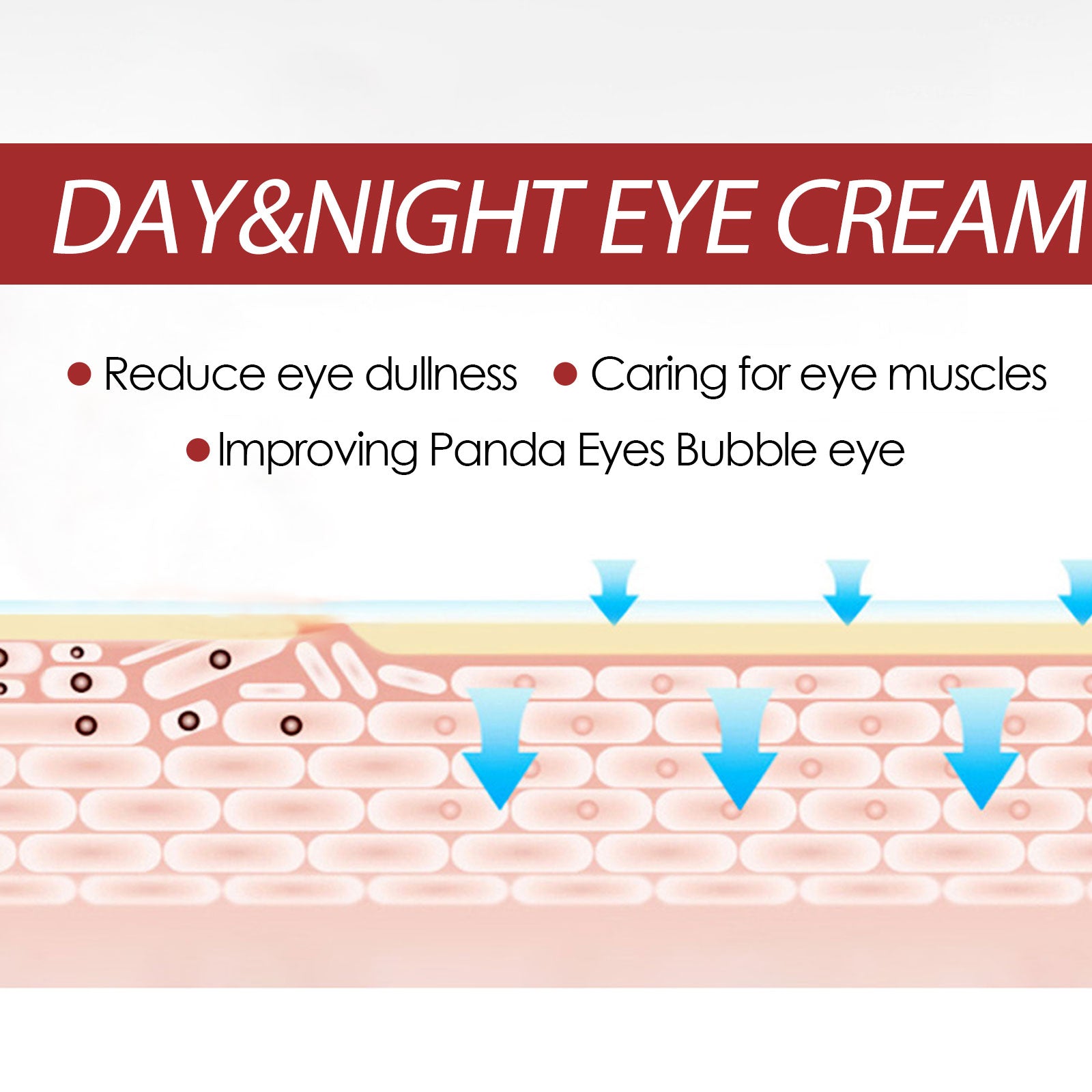 EELHOE Retinol Eye Cream Stick Helps To Reduce Fine Lines, Eye Bags, And Dark Circles While Providing Hydration And Moisturization To Firm The Skin Around The Eyes - 5 - CJ