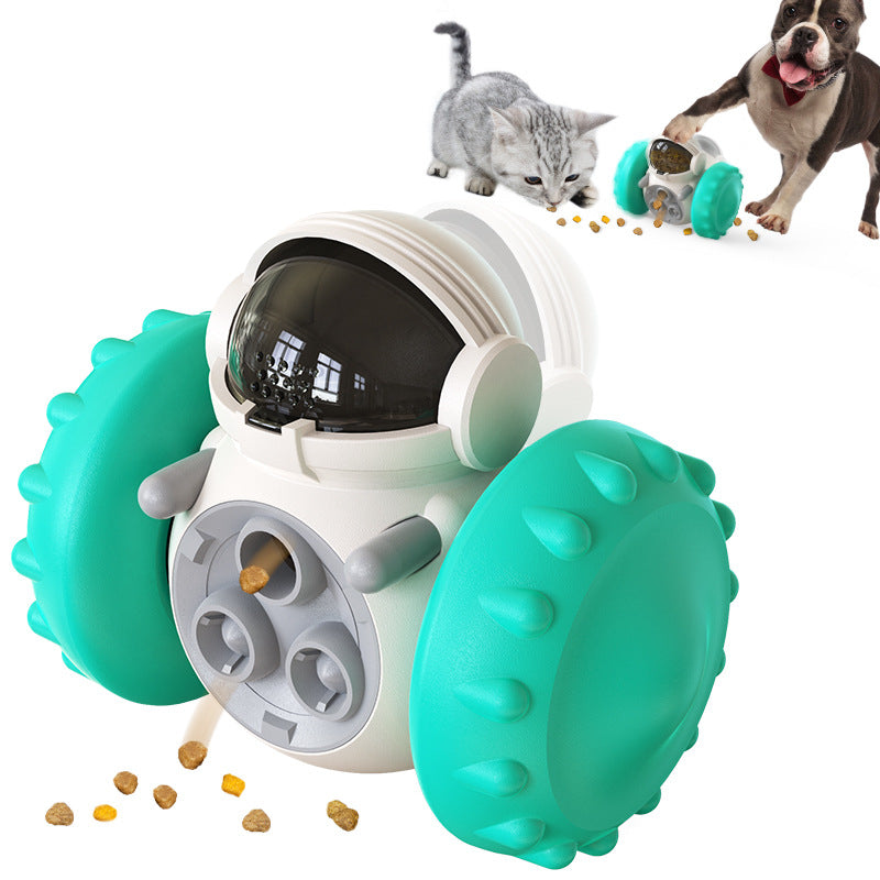 Cat And Dog Toys Slow Food Interactive Balance Car Multifunctional Fun Development Smart Pet Feeding Dog Toy Car Pets Products - 0 - CJ