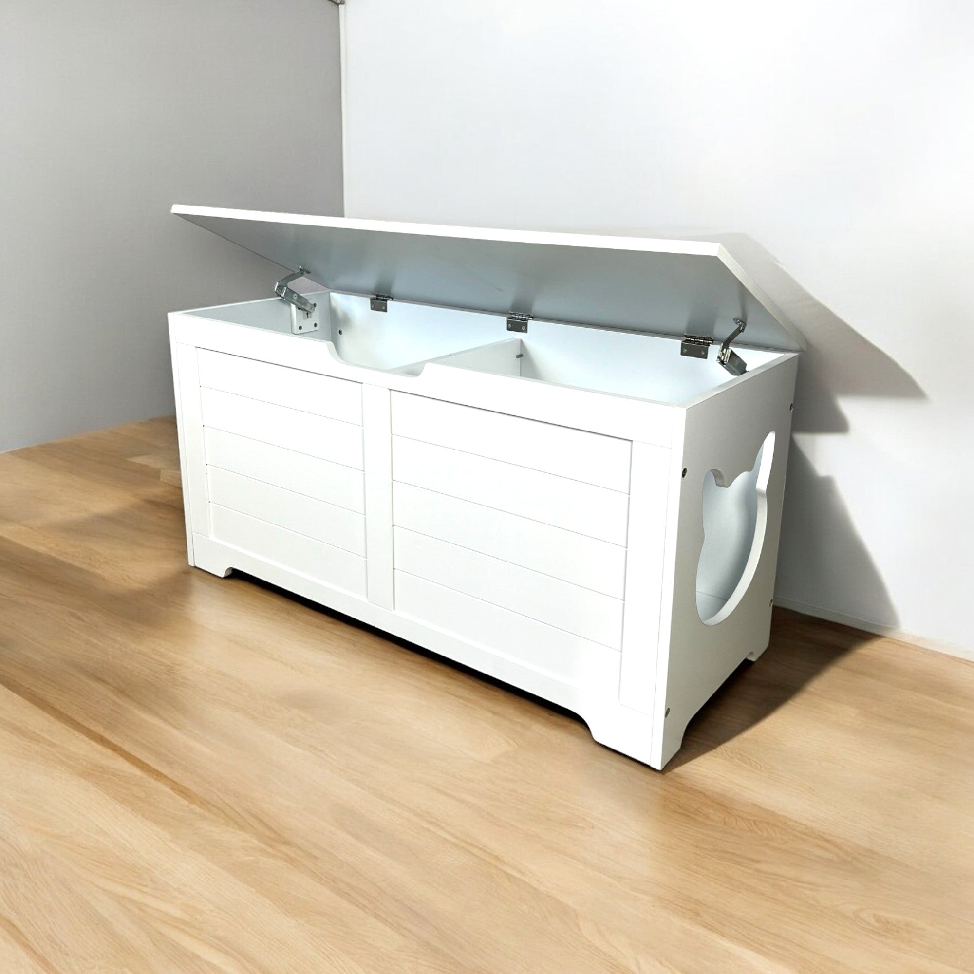 Top Open Litter Box Fence Furniture - 5 - CJ