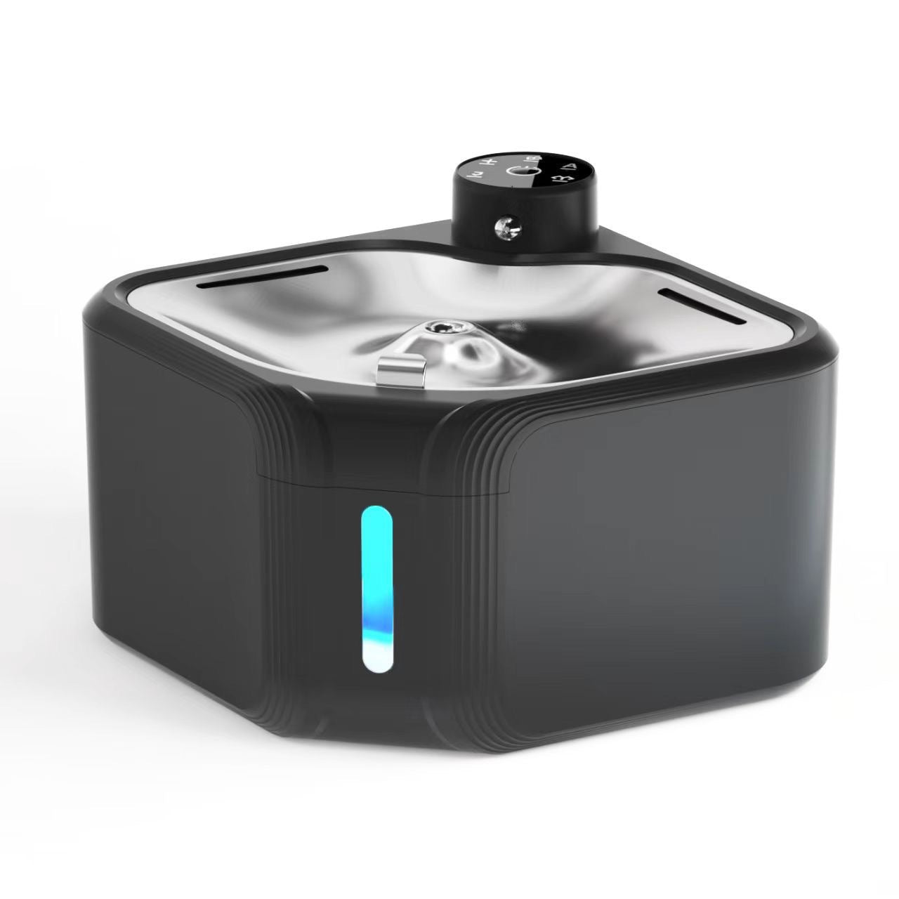 Stainless Steel Pet Water Dispenser Wireless Induction Automatic Water Outlet - 0 - CJ