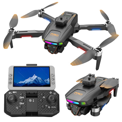 2026 New Foldable Four - axis Aerial Photography Drone X01 With 4.5 - inch Independent Display, Equipped With Dual Camera, WIFI USB Charging, Remote Control, Electric Adjustable Camera, Support Multi - angl - 5 - CJ