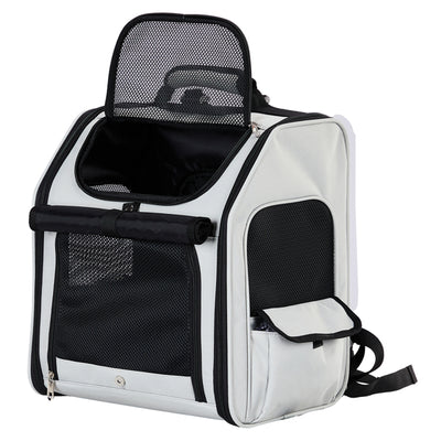 Pet Carrier Backpack, Expandable Cat Dog Carrier With Back Extension, Breathable Mesh Travel Backpack For Small Dogs Cats, Soft - Sided Pet Backpack Holds Up To 26 Lbs - 5 - CJ