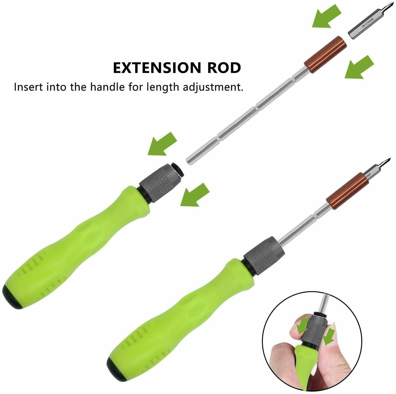 32 IN 1 Small Magnetic Screwdriver Set Torx Driver Professional Repair Tool Kit - 5 - CJ