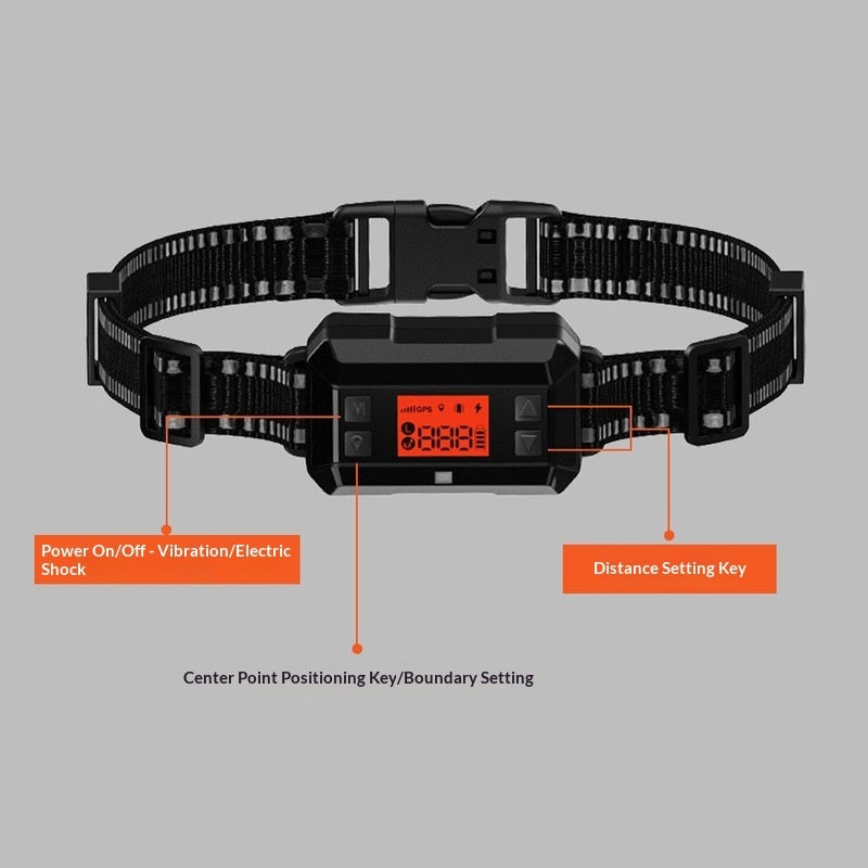 Outdoor Smart Wireless Electronic Fence System Training Collar For Dogs - 0 - CJ