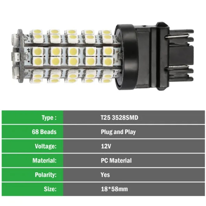 6000K Pure White Car Light - 5 - CJ