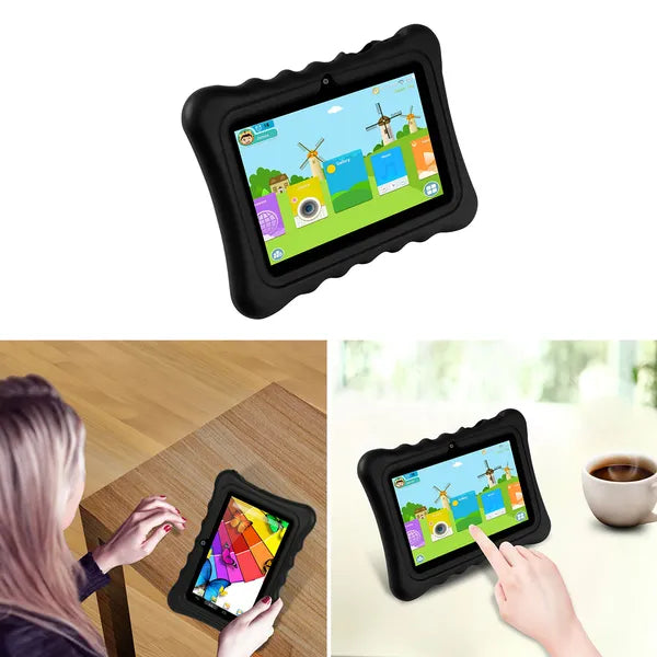Shock - resistant Silicone Snap - on Case With Stand For 7' Tablets - 5 - CJ