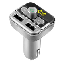 Car Wireless FM Transmitter 3.4A Dual USB Charge Hands - free Call Car MP3 Player - 5 - CJ