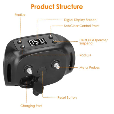 2 In 1 Dog GPS Fence Tracker Wireless GPS Dog Fence GPS Dog Collar With 32 - 2887FT Radius IPX6 Waterproof - 5 - CJ