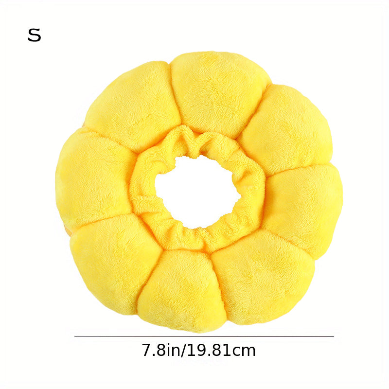 Cat Small Dog Recovery Collar, Cute Sunflower Neck Cone After Surgery, Adjustable Pet E Collar, Wound Healing Protective Cone Surgery Recovery Elizabethan Collars For Small Pets - 5 - CJ