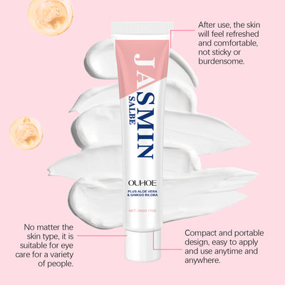 OUHOE Jasmine Eye Cream, Moisturizes And Sooth The Eye Skin Hydrating And Moisturizing Daily Massage With Eye Cream - 5 - CJ