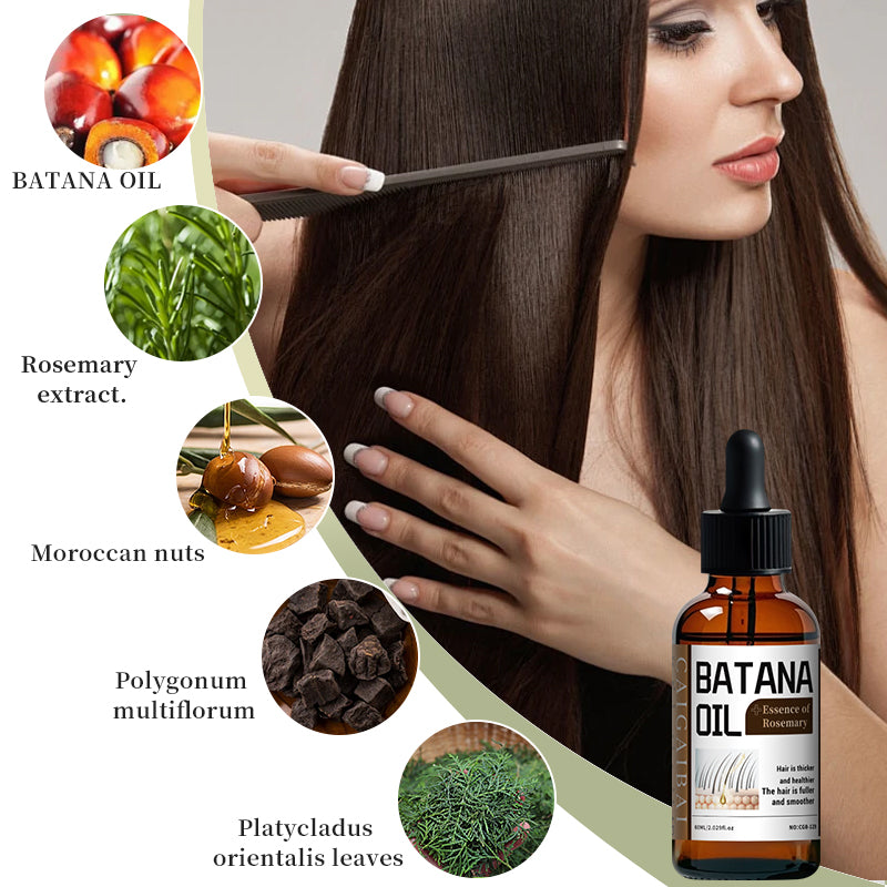 Mysense Batana Natural Hair Growth Oil With Organic Castor & Coconut Oils For Women And Men, Moisturizing & Strengthening Serum For Scalp & Hair Care - 5 - CJ
