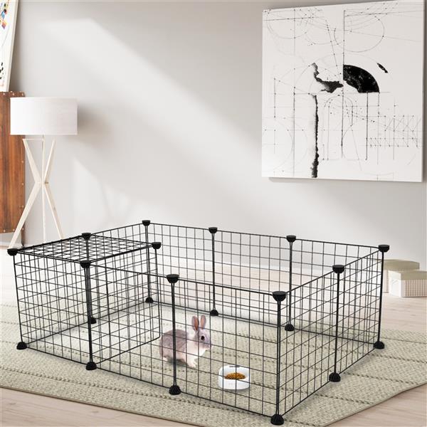 12 Pieces Of Iron Mesh Material Fence - 5 - CJ