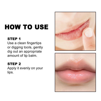 Hoygi Lip Balm, Fade Lip Lines Anti Cracking And Peeling Hydrating Plentiful Water Embellish Lip Care - 5 - CJ