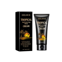 EELHOE Tropical Self - Tanning Body Cream, Natural Wheatskin Moisturizing And Moisturizing Cream For Tanning And Tanning - 5 - CJ