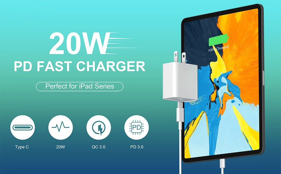 For Apple Phone Fast Charger 2Pack Type C Fast Charger Plug Adapter 6ft USB - C To Lightning Cable Cord For Apple Phone 16 1514 13 13 Pro 12 Pro 12 Max 11 Xs Max XR X SE, IPad, AirPods