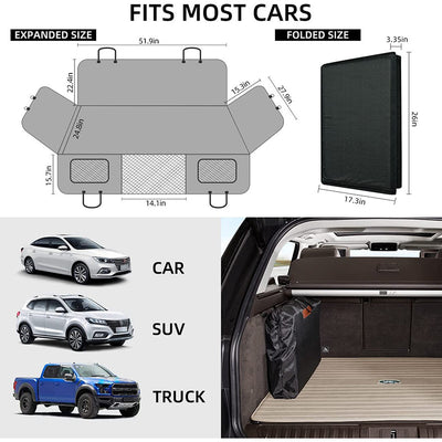Car Dog Bed Waterproof And Hard - wearing Car Cushions For Pets - 0 - CJ