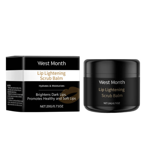 West&Month Exfoliating Lip Scrub, Nourishes And Moisturizes Dry Lips With A Gentle Exfoliating Scrub - 5 - CJ