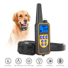 1Pc Dog Training Collar With Remote  IP67 Waterproof Pet Trainer 300mAh Rechargeable 875 Yard Remote Control 4 Modes Adjustable Level - 5 - CJ