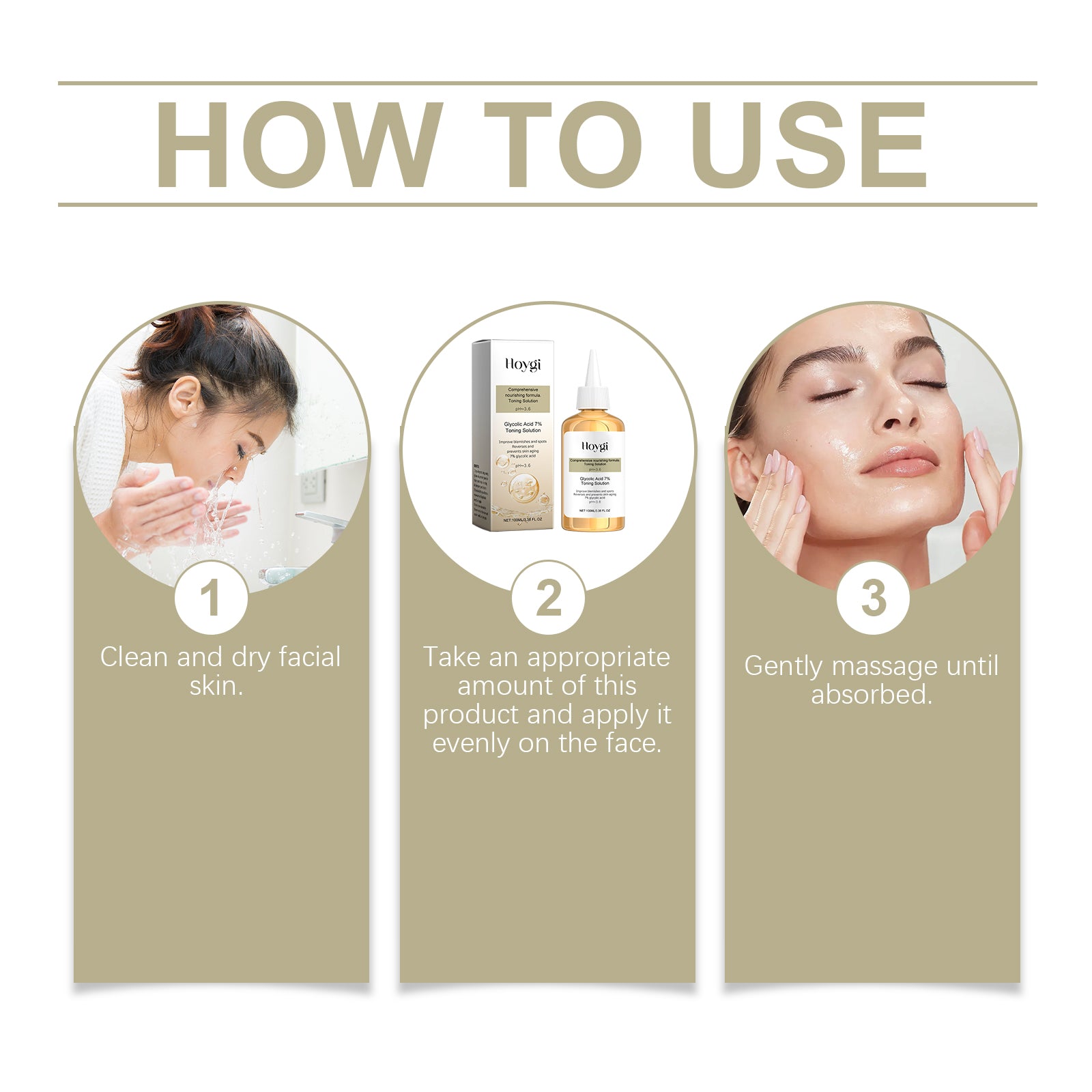 Hoygi Toner Gently Cleanses Face Balance Oil Delicate Tender Skin Moisturizing Moisturizing Toner - 5 - CJ