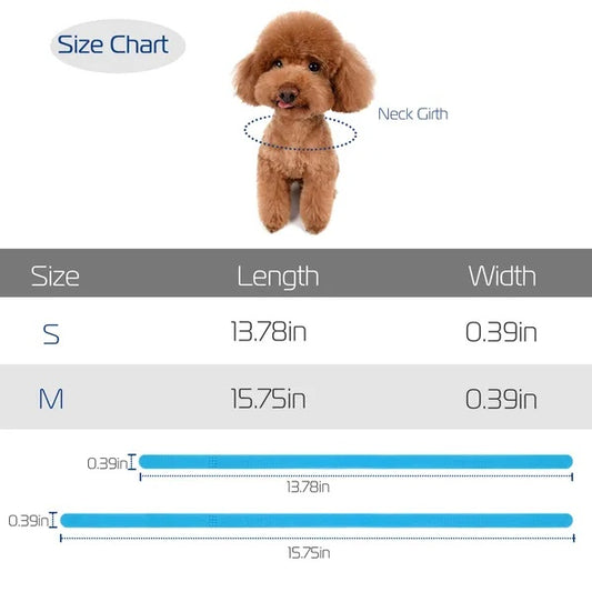 12 Colors Whelping Puppy ID Collars Adjustable Double - Sided Pet ID Bands - 5 - CJ