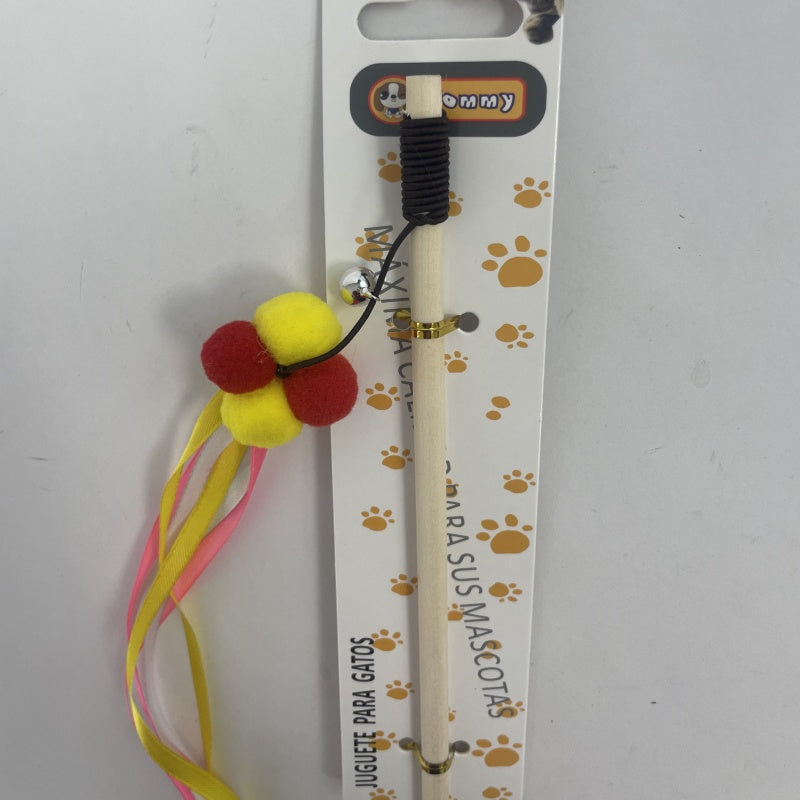 Teasing The Cat Stick Pole - 5 - CJ