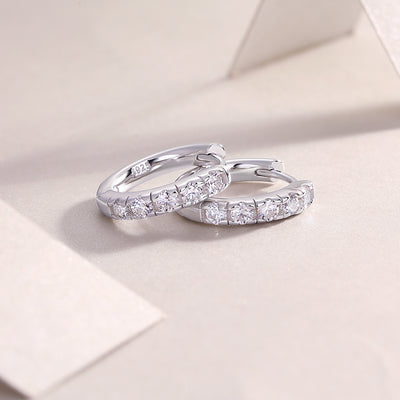 1Summer Iced Tea - Fashionable And Luxurious Diamond Jewelry Set With Moissanite S925 Sterling Silver And Platinum - plated Stud Earrings Prohibit TikTok sales - 5 - cjdropshipping