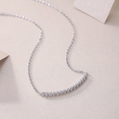 1Floating World - Fashionable And Luxurious Diamond Jewelry Pendant Set With Moissanite S925 Sterling Silver And Platinum - plated Prohibit TikTok sales - 5 - cj
