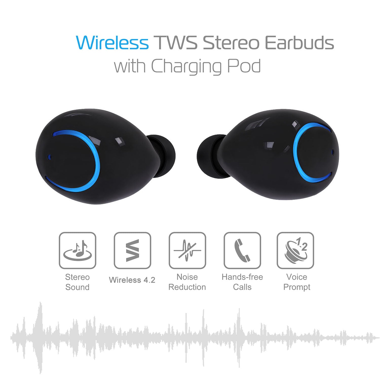 Wireless TWS Stereo Earbuds - 5 - CJ