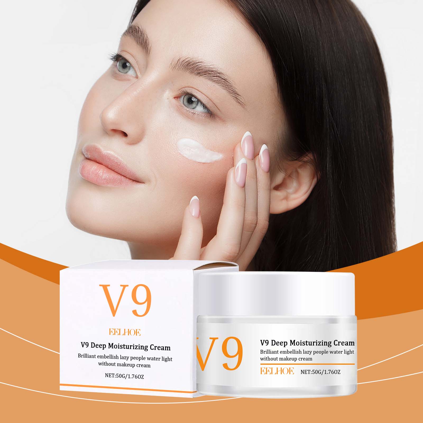 Eelhoe Deep Moisturizing Cream Gently Cares For The Face, Hydrates And Nourishes The Skin, And Provides Soft Care. Radiant Cream - 5 - CJ