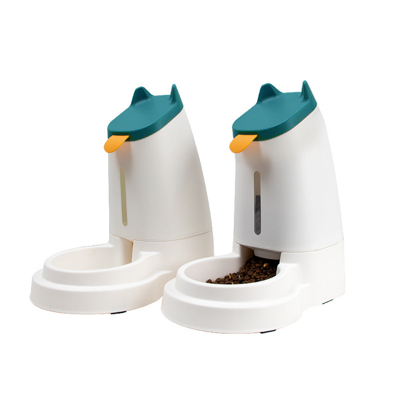 Large Capacity Pet Feeder For Home Use - 0 - CJ - Blue - Set - CJMY168303906FU