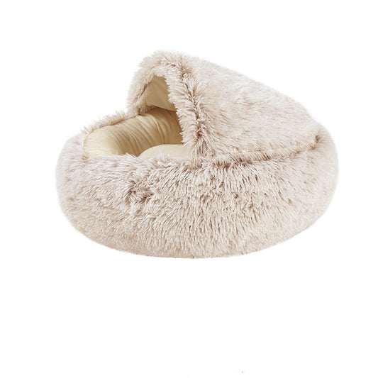Crystal velvet warm round half - pack cat litter - 0 - CJ