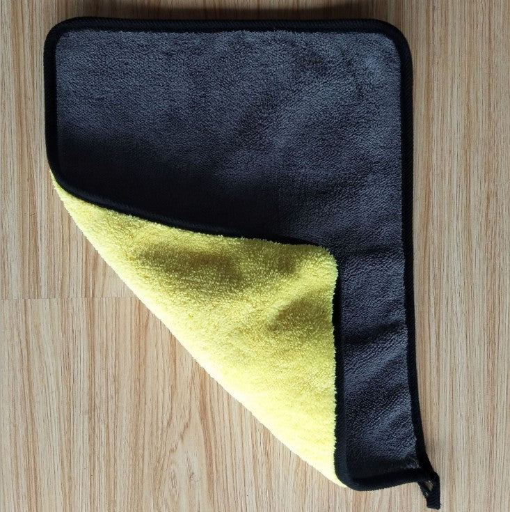Two - color Couble - sided Car Dual - use Cleaning Car Wash Towel - 0 - CJ