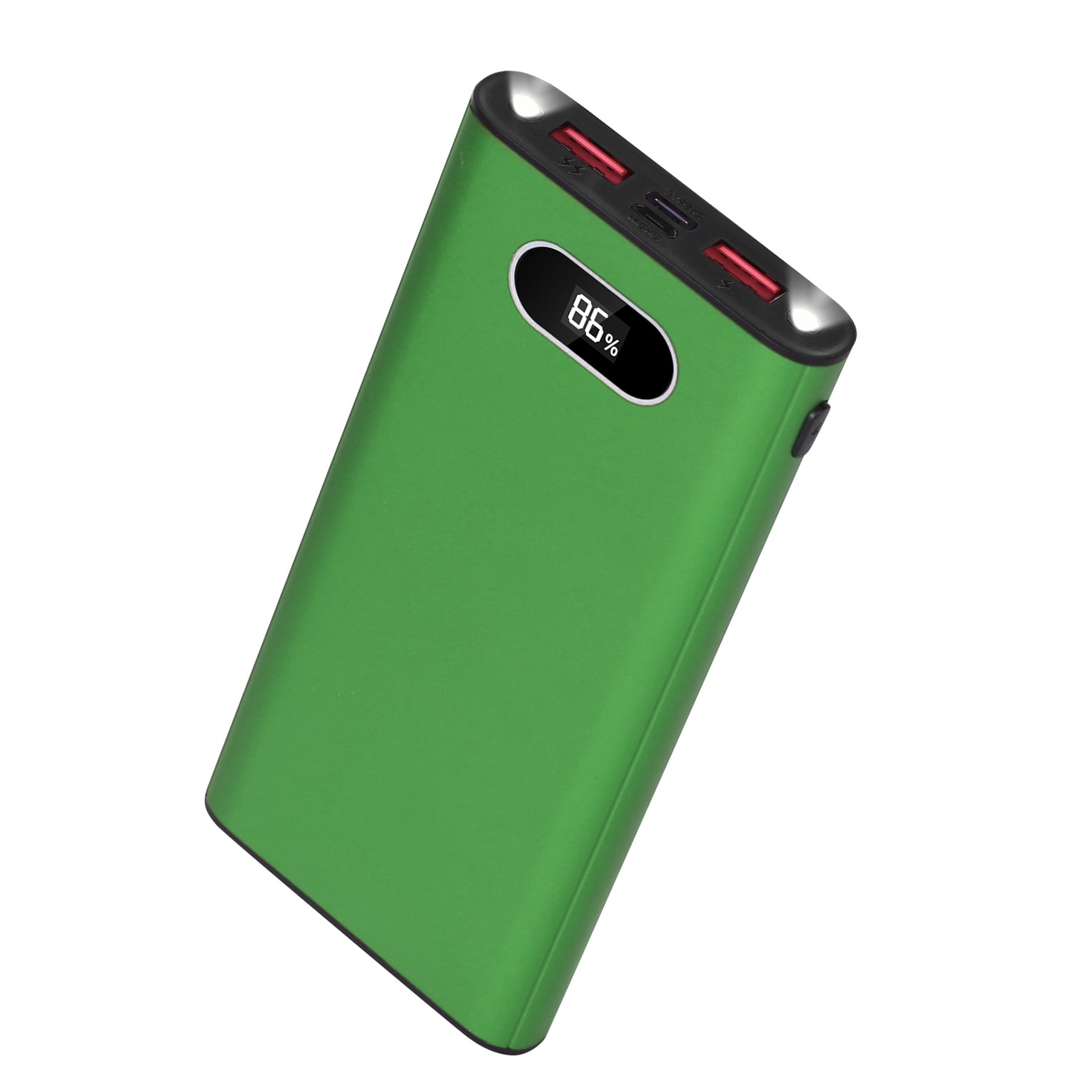 Green - Black - Red Color Options - 1Pc 20000Mah Power Bank Portable Charger External Battery Pack 22.5W Super Fast Charging With LED Display Flashlight Fit For IOS Phone - 5 - CJ