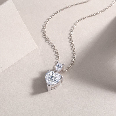 1The Beloved Of The Heart - A Fashionable And Luxurious Diamond Jewelry Pendant Set With Moissanite S925 Sterling Silver And Platinum Plating Prohibit TikTok sales - 5 - CJ