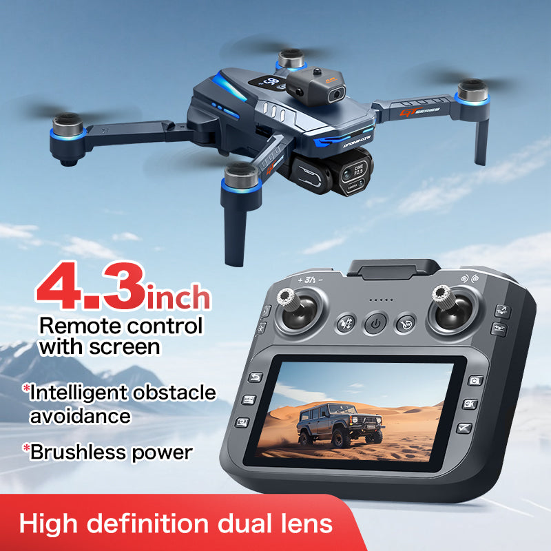 GT8 Brushless Motor Drone With 6K HD Camera & 5G FPV Transmission Free RC Quadcopter, Obstacle Avoidance, Altitude Hold One - Key Return To Foldable For Aerial Photography - 5 - CJ