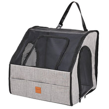 Portable Foldable Car Waterproof And Hard - wearing Pet Cage Waterproof Thickened Dog Mat Car Pet Mat - 0 - CJ - Gray - L - CJGY204931402BY