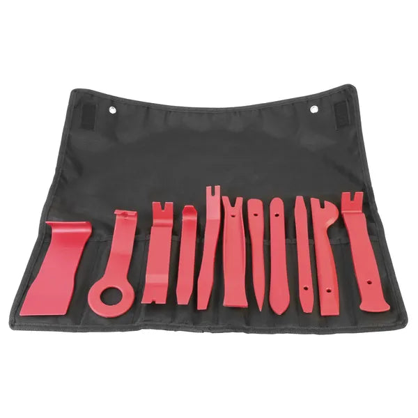 13 Pcs Car Trim Removal Tool Auto Door Panel Clip Dash Plastic Interior Radio Body Open Pry Kit - 5 - CJ