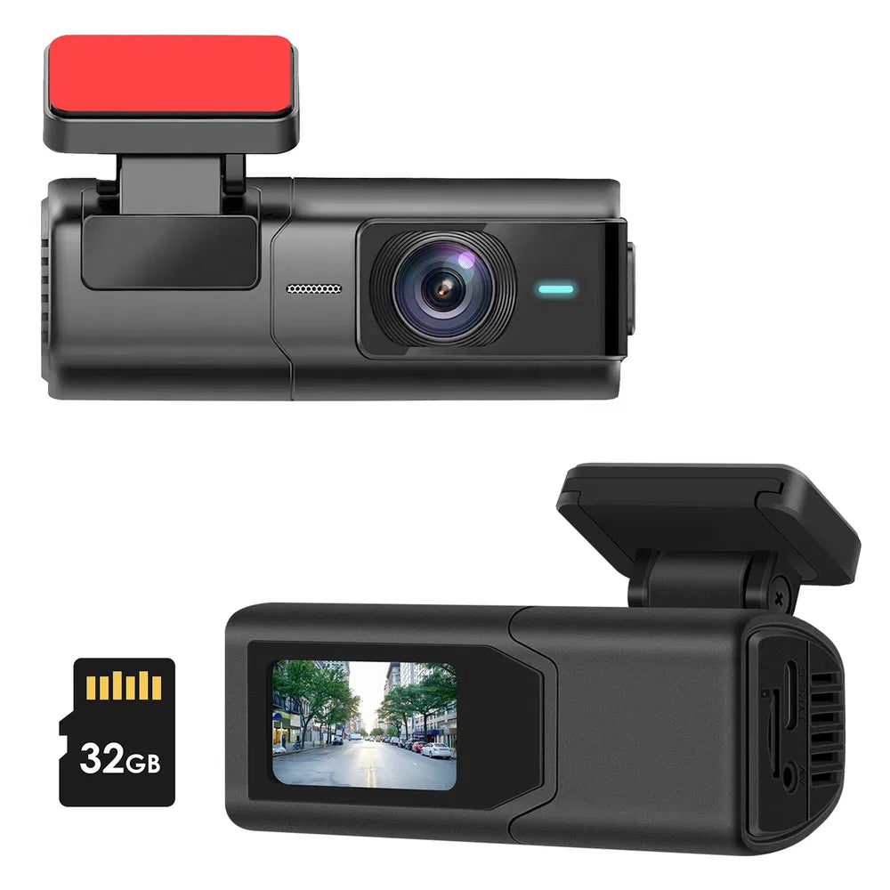 2K HD Front Dash Cam For Car With IPS Screen Night Vision Loop Recording Included 32G Storage Card 140° Wide Angle WiFi App Control Front Dashcam - 5.0 - CJ